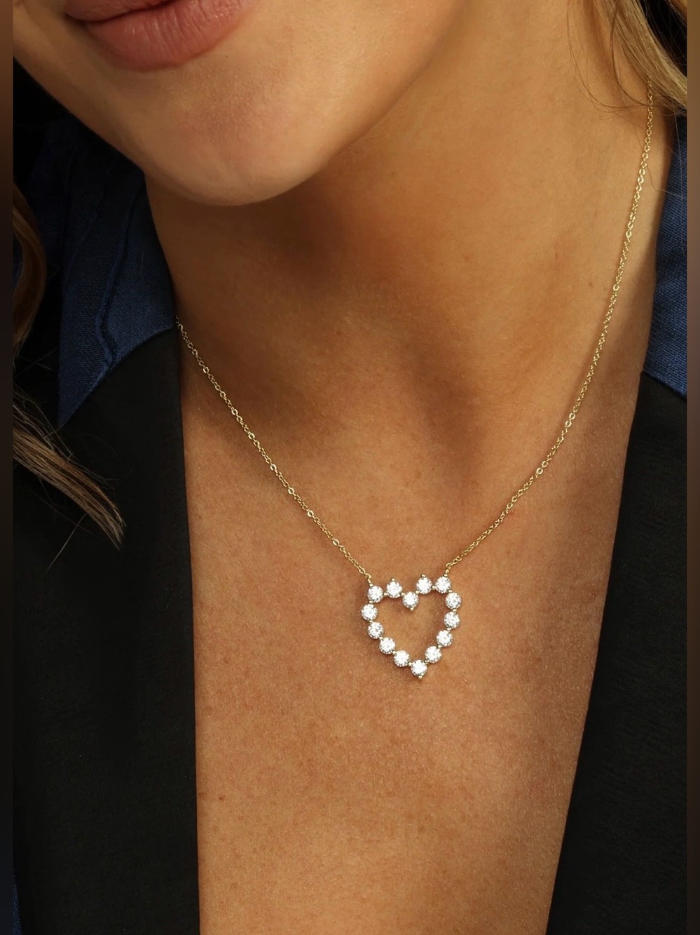 Melinda Maria She’s an Icon Small Heart Necklace Brand New Original Packaging - Picture 4 of 6
